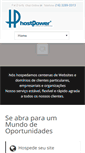 Mobile Screenshot of hostpower.com.br